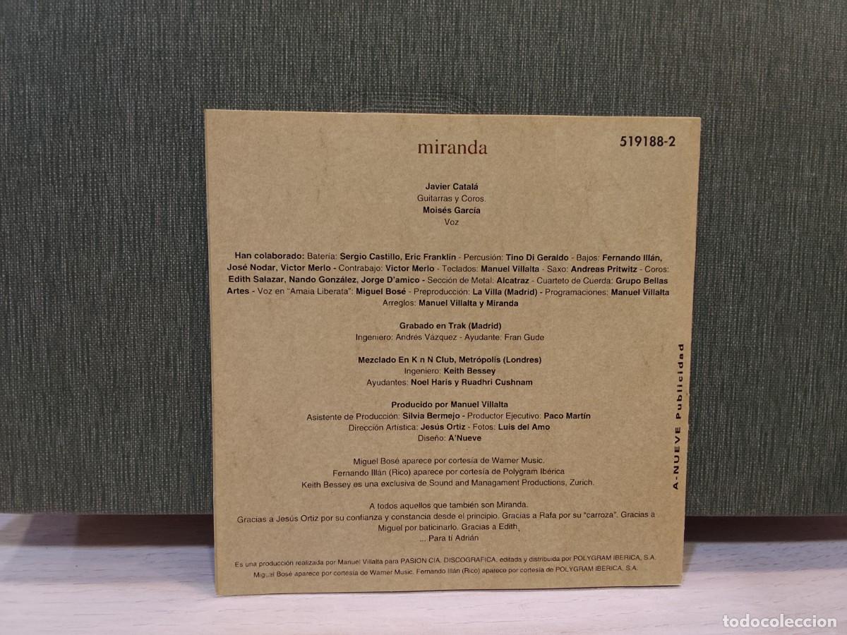 CDs de m&uacute;sica: CD Miranda - Miranda - Foto 2