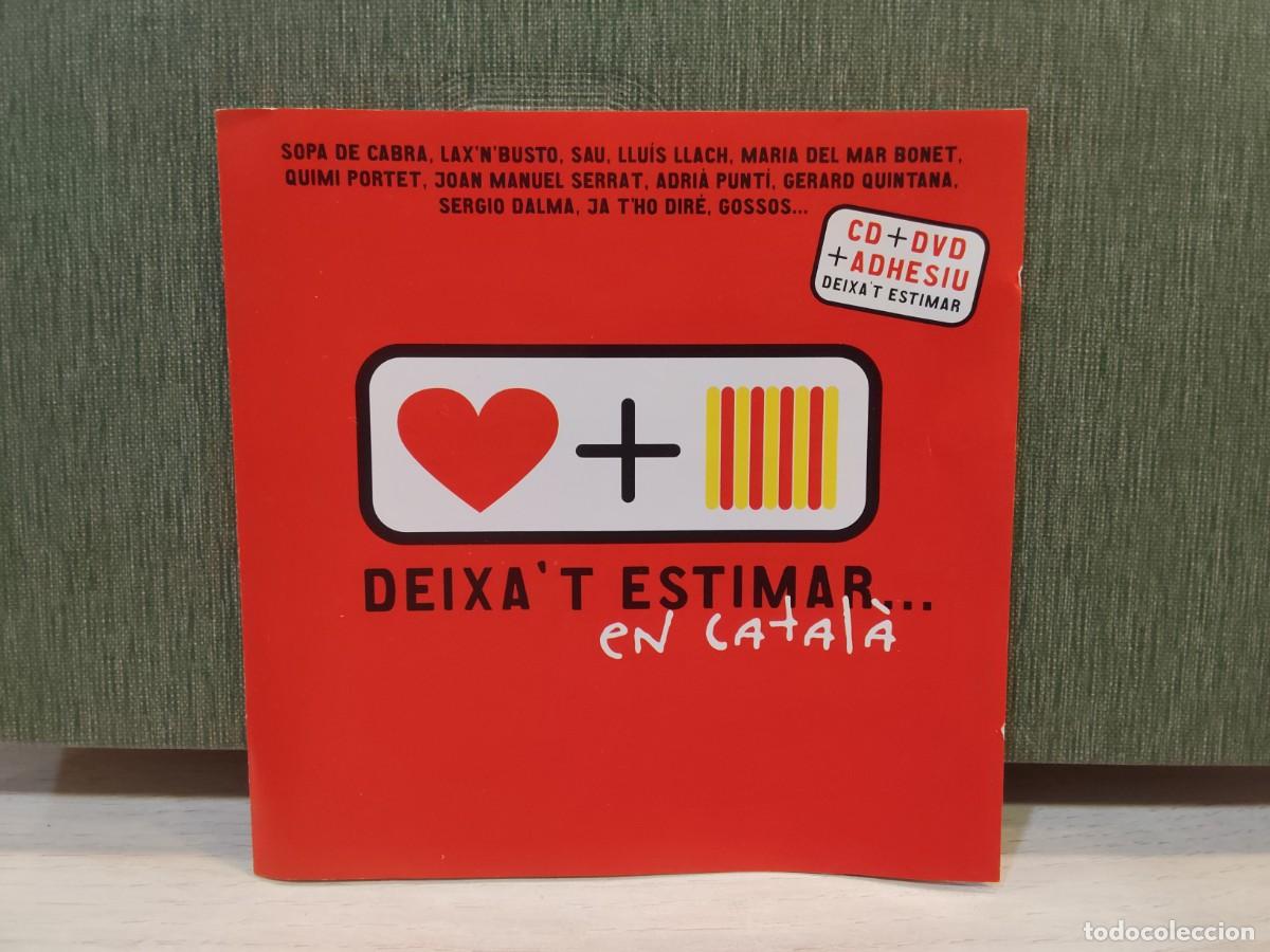 CDs de m&uacute;sica: CD Deixat estimar... En Catal&agrave; CD+DVD -VV. AA. - Foto 1