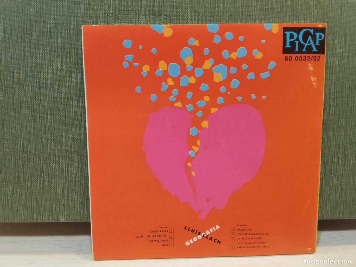 CDs de m&uacute;sica: CD Geograf&iacute;a - Llu&iacute;s Llach - Foto 2