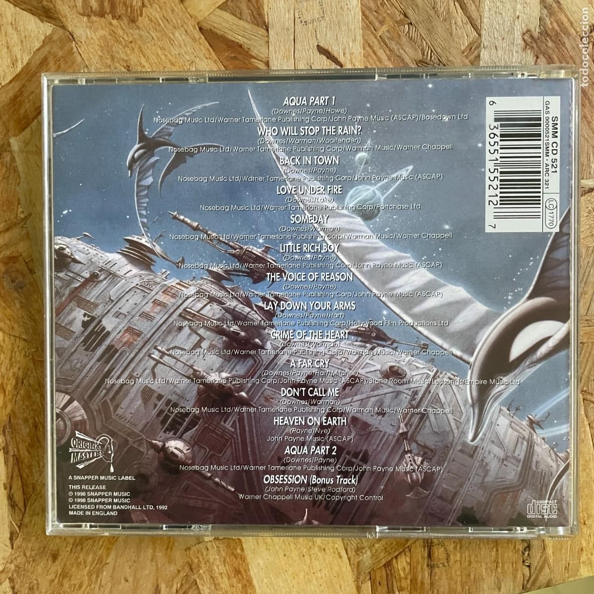CDs de m&uacute;sica: CD - Asia &ndash; Aqua Asia - Foto 2