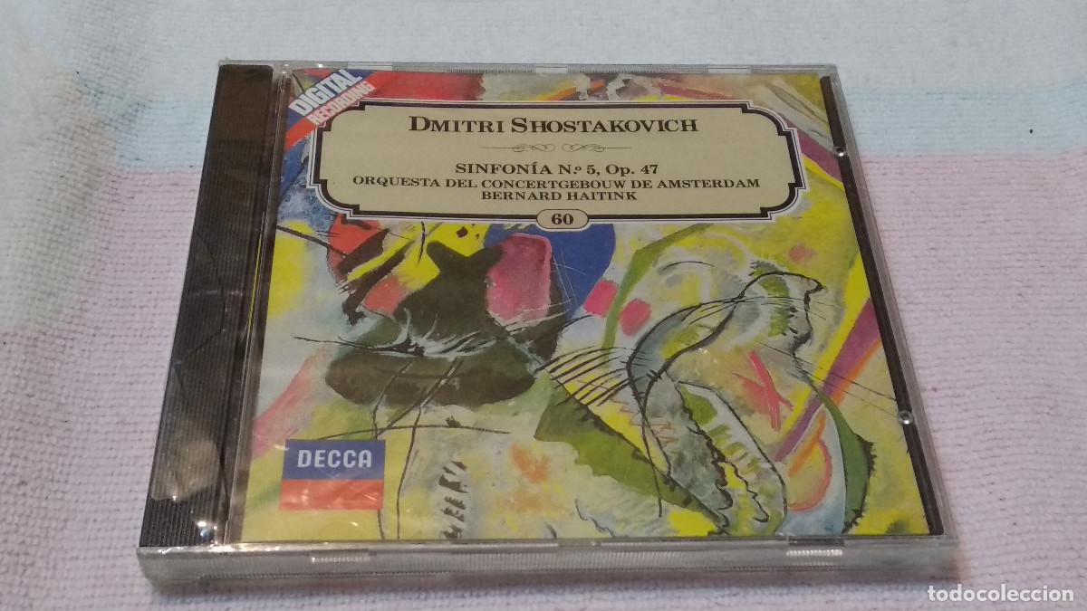 CDs de m&uacute;sica: SHOSTAKOVICH - SINFOM&Iacute;A N&ordm; 5 / M&Uacute;SICA CLASICA SALVAT N&ordm; 60 - 1989 DECCA