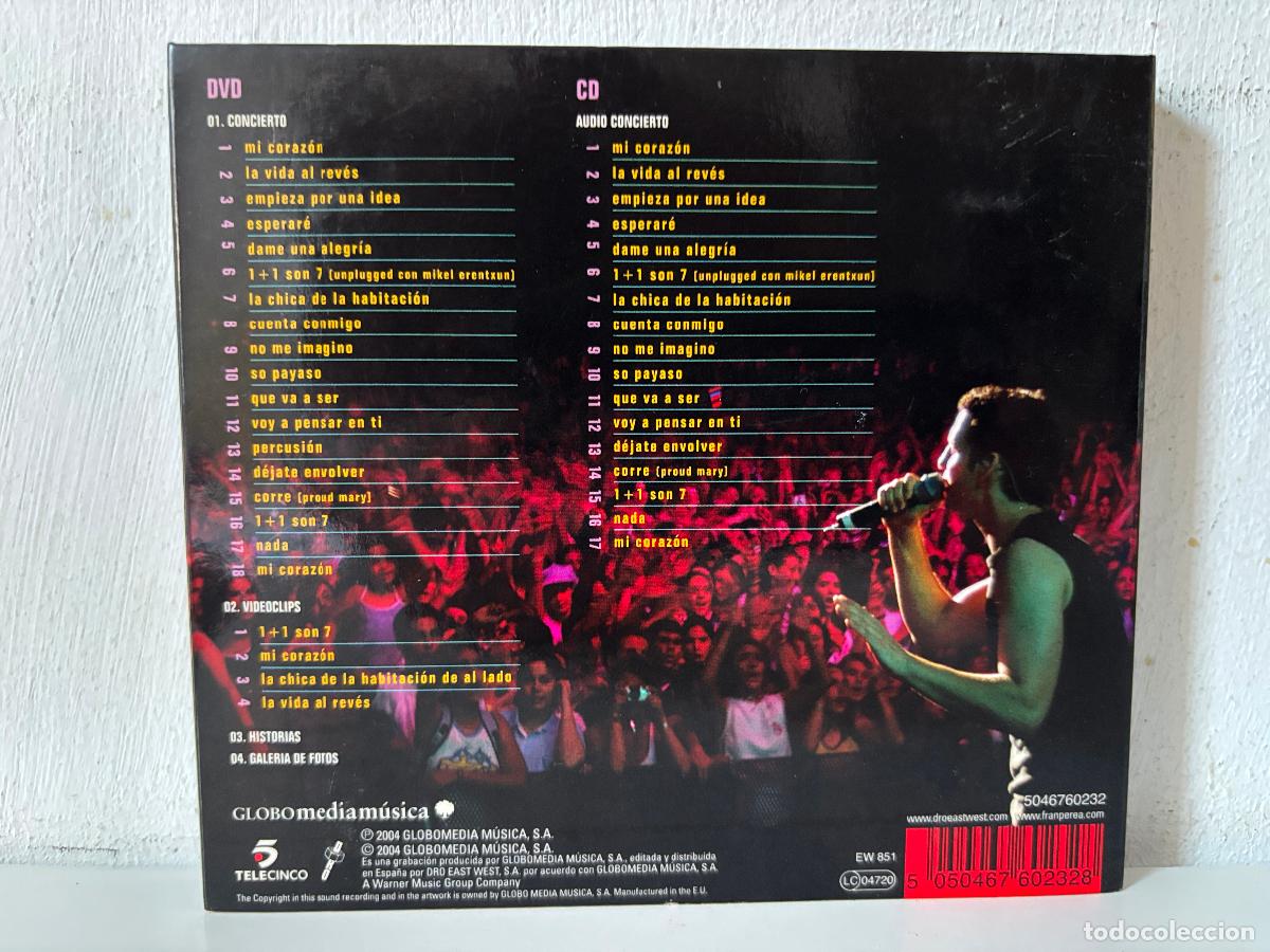CDs de m&uacute;sica: Fran Perea en concierto. - Foto 2