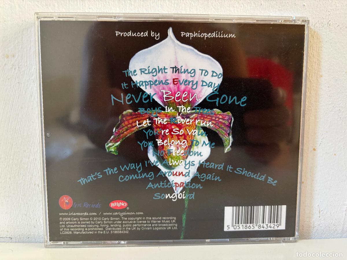 CDs de m&uacute;sica: Carly Simon. Never Been Gone - Foto 2