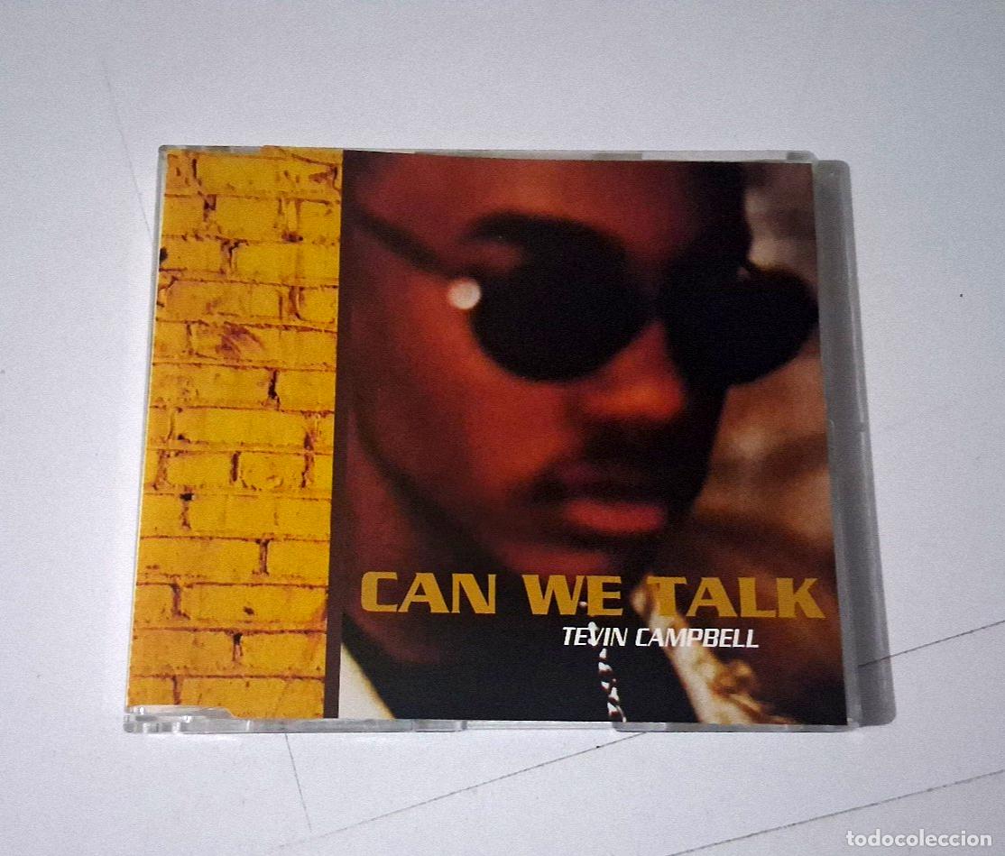 CDs de m&uacute;sica: TEVIN CAMPBELL &rdquo;CAN WE TALK&rdquo; CD 4 TRACKS SINGLE COMO NUEVO - Foto 1