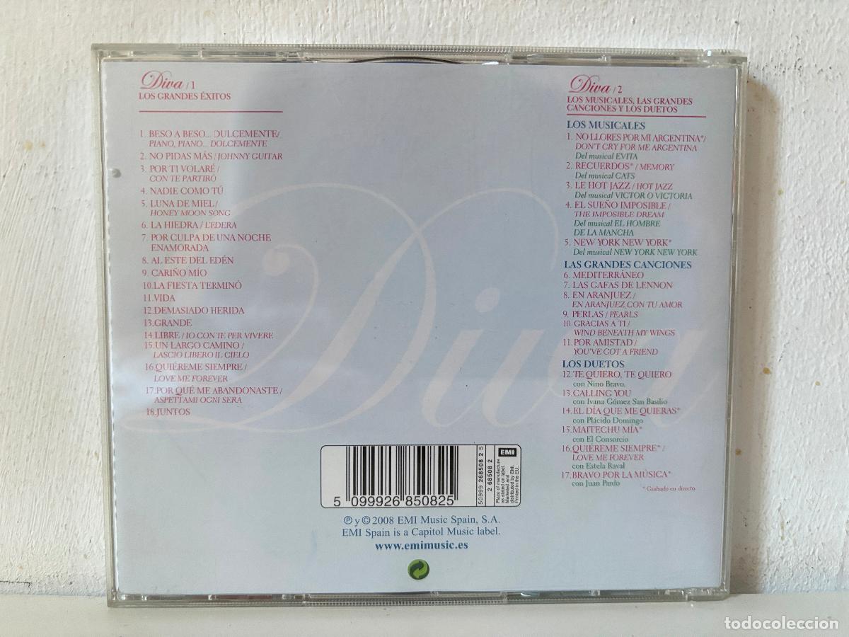 CDs de m&uacute;sica: Paloma San Basilio. Diva. - Foto 2