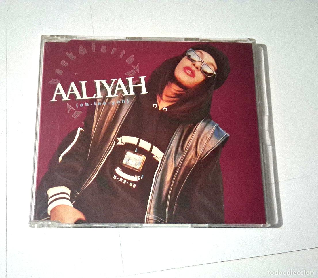 CDs de m&uacute;sica: AALIYAH &rdquo;BACK & FORTH&rdquo; CD 5 TRACKS SINGLE COMO NUEVO - Foto 1