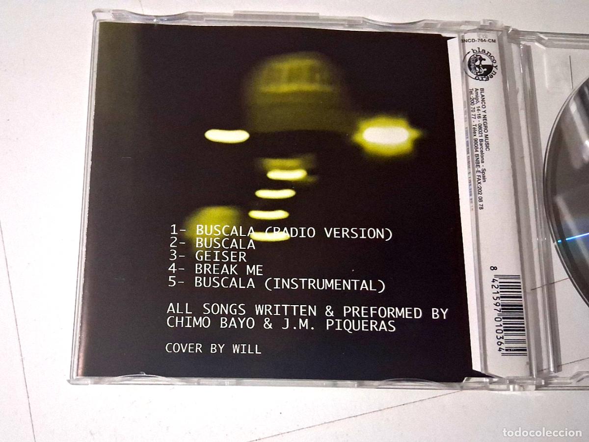 CDs de m&uacute;sica: CHIMO BAYO &rdquo;BUSCALA&rdquo; CD 5 TRACKS SINGLE COMO NUEVO - Foto 2