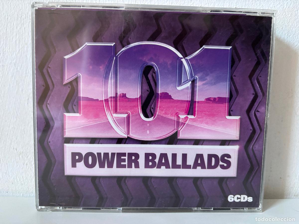 CDs de m&uacute;sica: 101 Power Ballads. 6 CDs - Foto 1