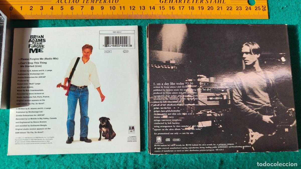 CDs de m&uacute;sica: 2 CD single BRYAN ADAMS ENVIO CERTIFICADO GRATIS - Foto 4