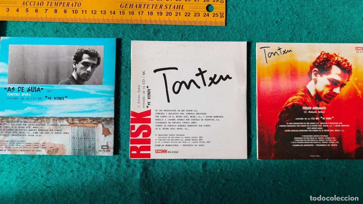 CDs de m&uacute;sica: 3 CD single TONTXU ENVIO CERTIFICADO GRATIS - Foto 5