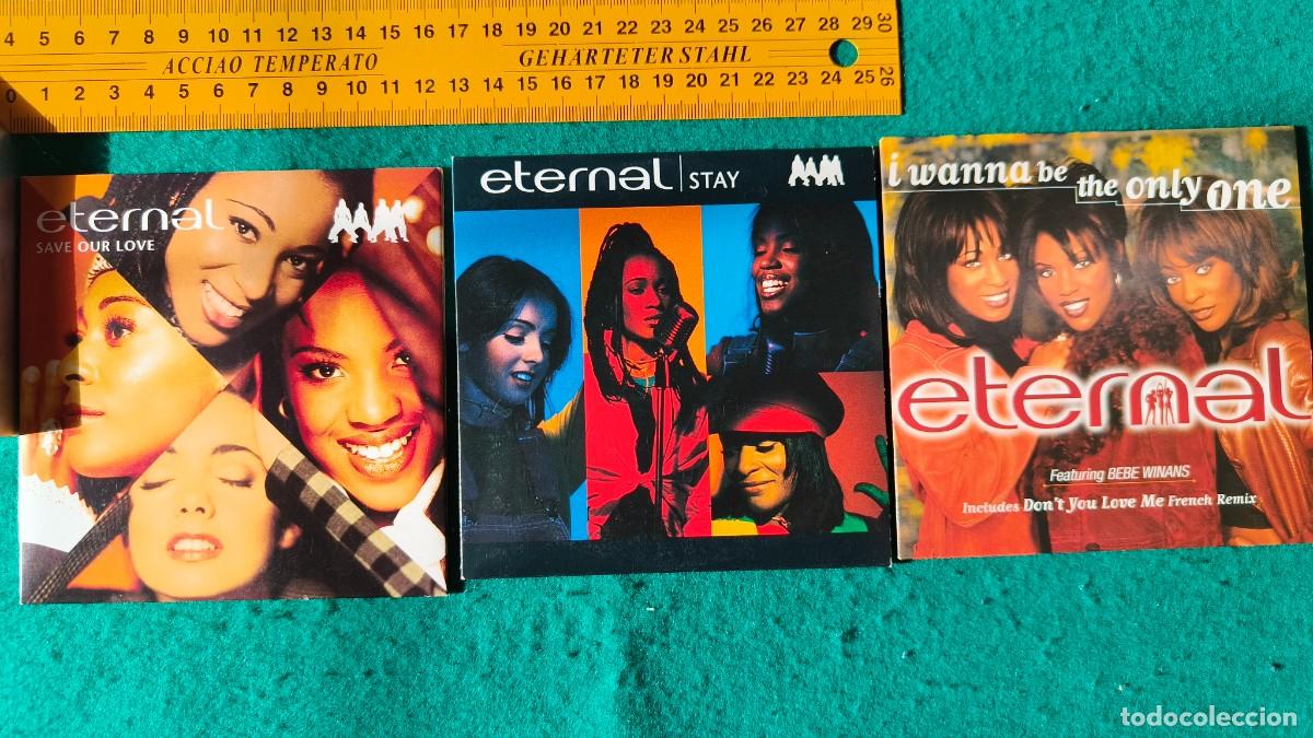 CDs de m&uacute;sica: 3 CD single ETERNAL ENVIO CERTIFICADO GRATIS - Foto 1