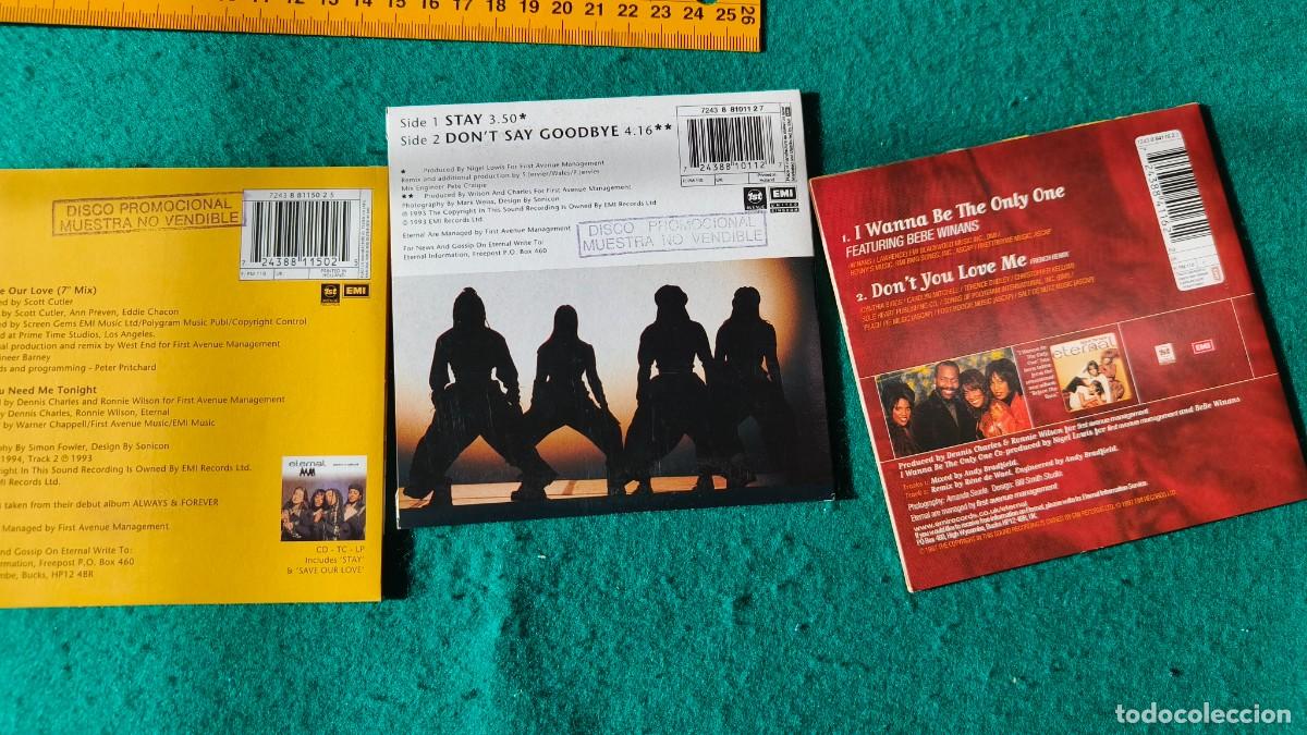 CDs de m&uacute;sica: 3 CD single ETERNAL ENVIO CERTIFICADO GRATIS - Foto 5