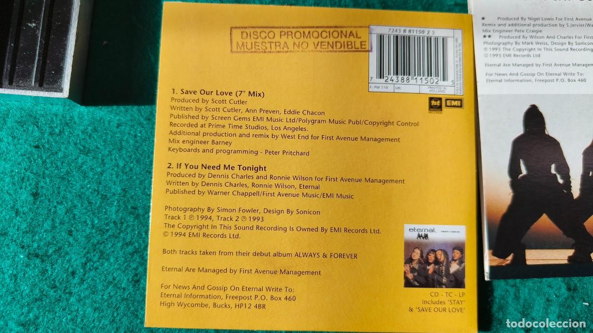 CDs de m&uacute;sica: 3 CD single ETERNAL ENVIO CERTIFICADO GRATIS - Foto 6