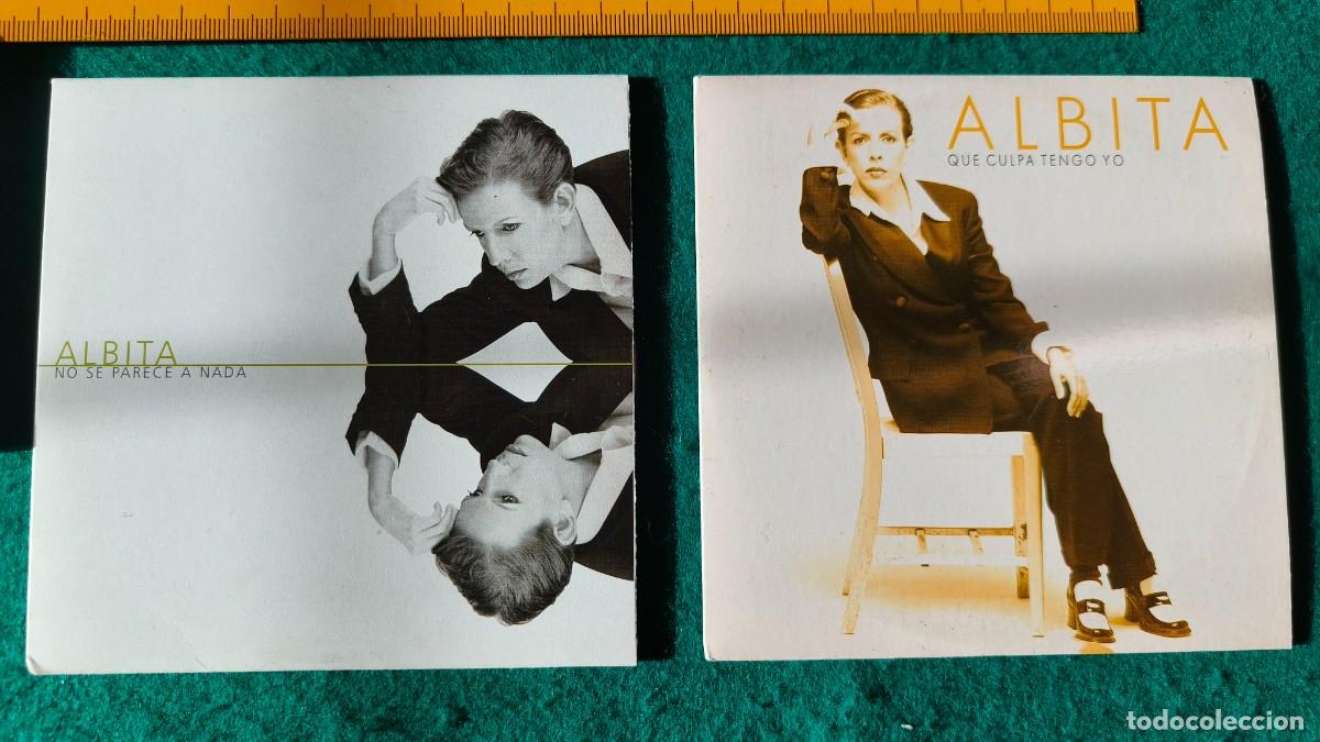 CDs de m&uacute;sica: 2 CD single ALBITA ENVIO CERTIFICADO GRATIS - Foto 1