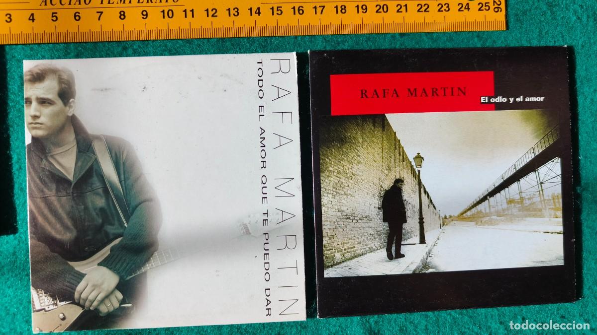 CDs de m&uacute;sica: 2 CD single RAFA MARTIN ENVIO CERTIFICADO GRATIS - Foto 1