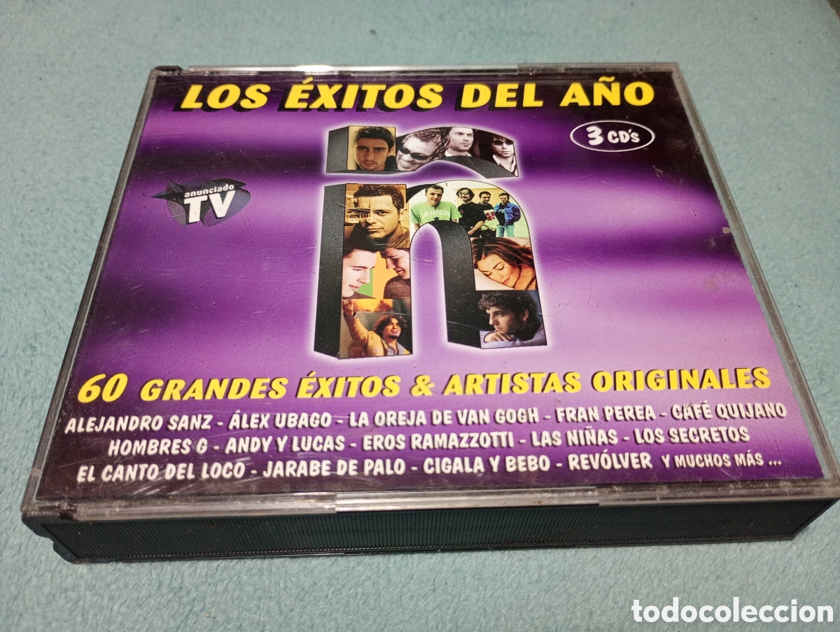 CDs de m&uacute;sica: Los &eacute;xitos del a&ntilde;o 2003 CD 3 discos - Foto 1