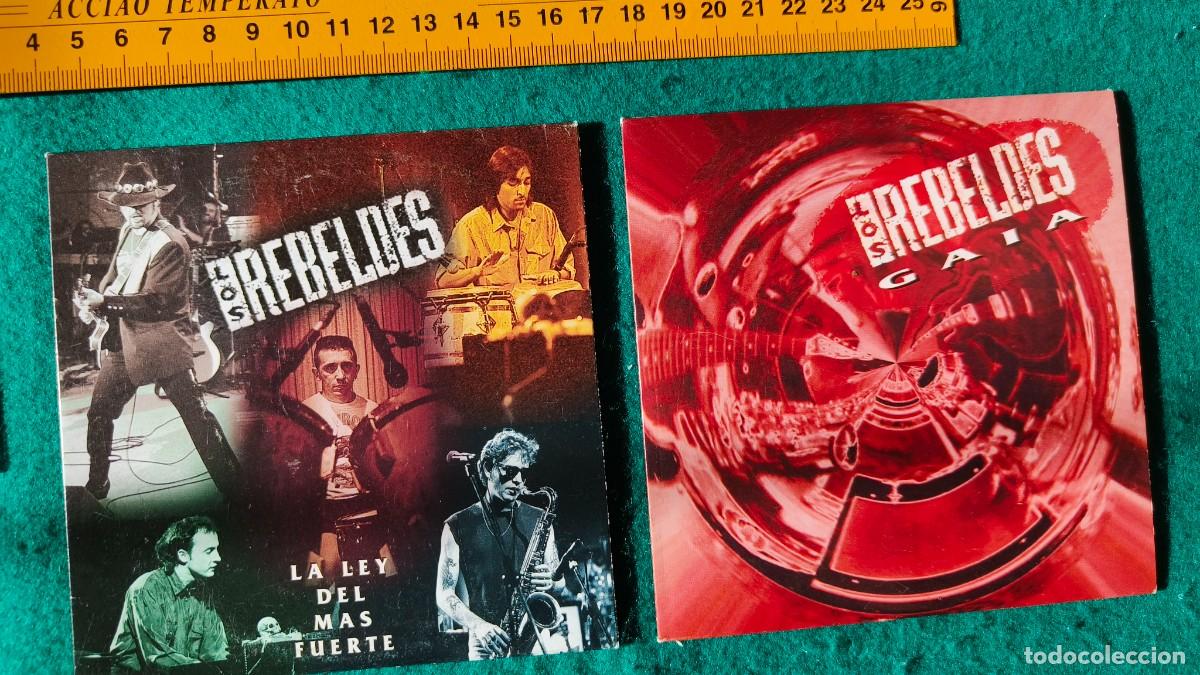 CDs de m&uacute;sica: 2 CD single LOS REBELDES ENVIO CERTIFICADO GRATIS - Foto 1