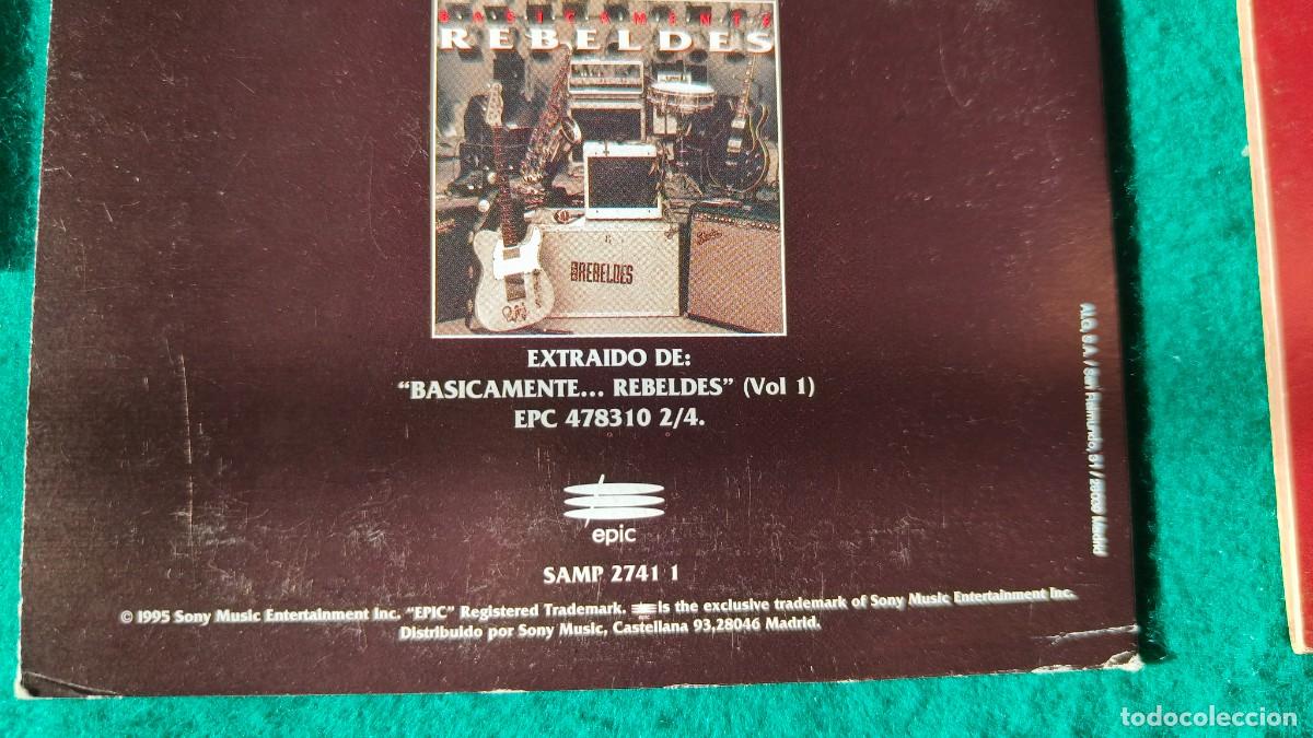 CDs de m&uacute;sica: 2 CD single LOS REBELDES ENVIO CERTIFICADO GRATIS - Foto 7