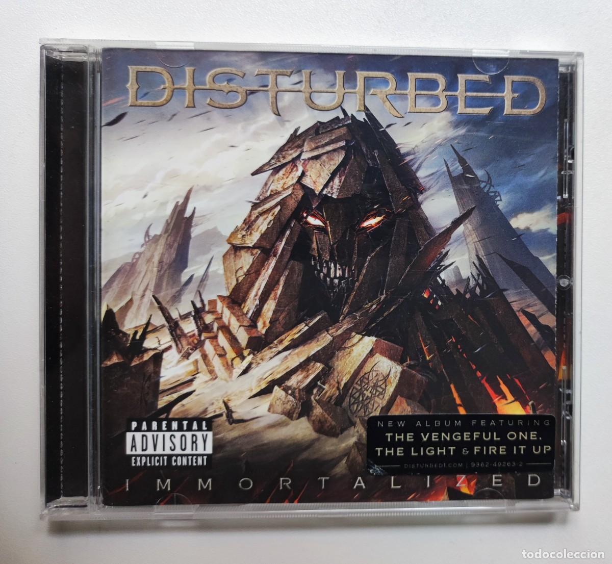 CDs de m&uacute;sica: DISTURBED - INMORTALIZED / 2015 REPRISE RECORDS - CD - Foto 3