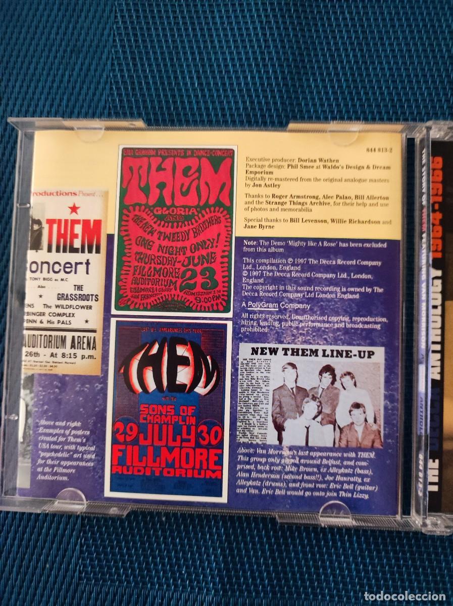 CDs de m&uacute;sica: Them Featuring Van Morrison (The Anthology 1964-1966) 2cds - Foto 5