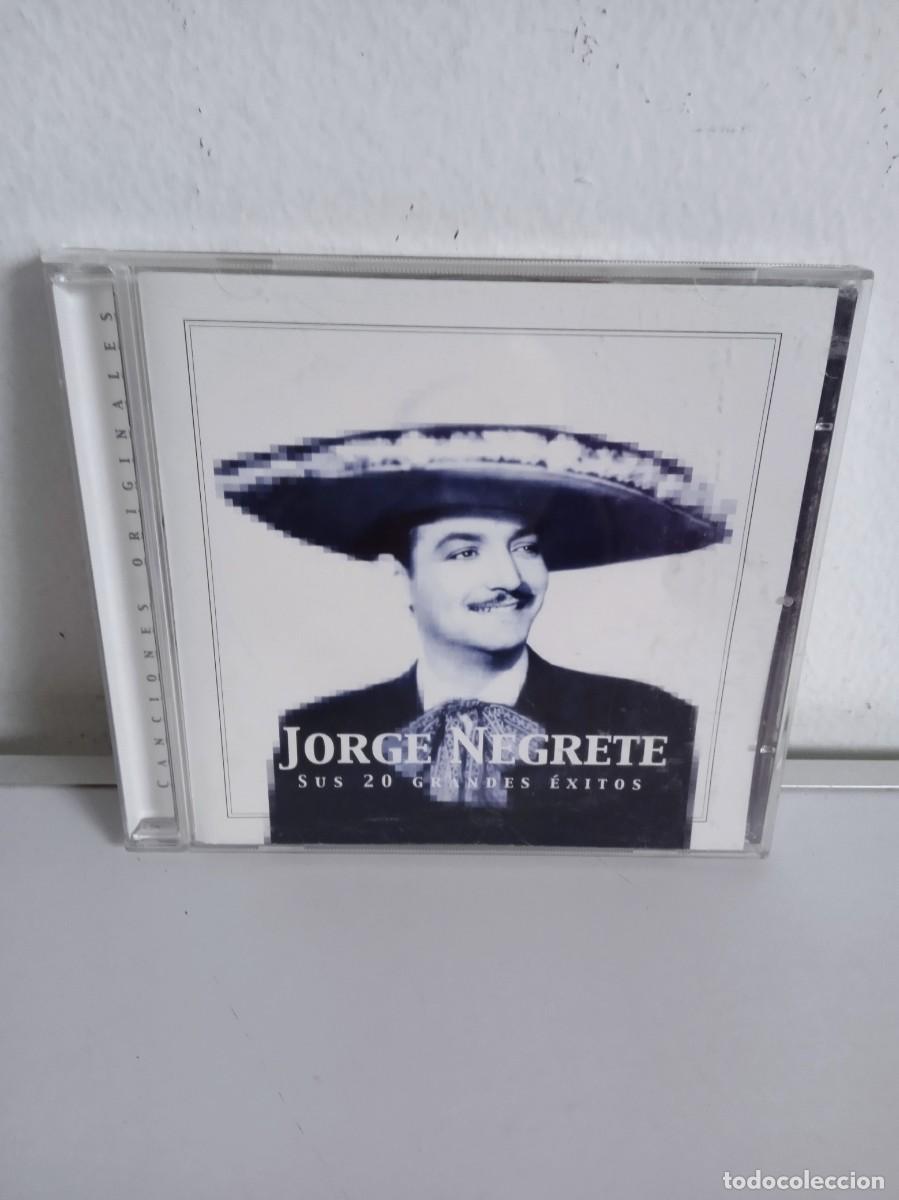 CDs de m&uacute;sica: JORGE NEGRETE Sus 20 grandes &eacute;xitos - Foto 1