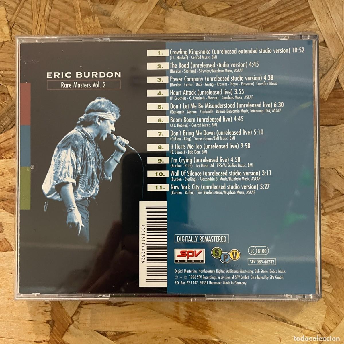 CDs de m&uacute;sica: CD - Eric Burdon &ndash; Rare Masters Vol. 2 - Foto 2