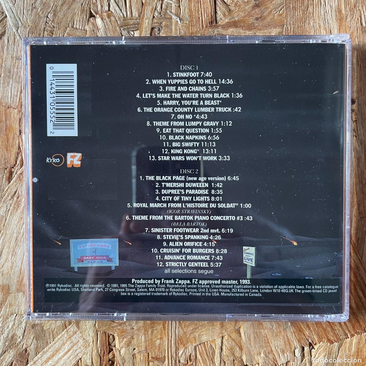 CDs de m&uacute;sica: CD - Frank Zappa &ndash; Make A Jazz Noise Here - Foto 2