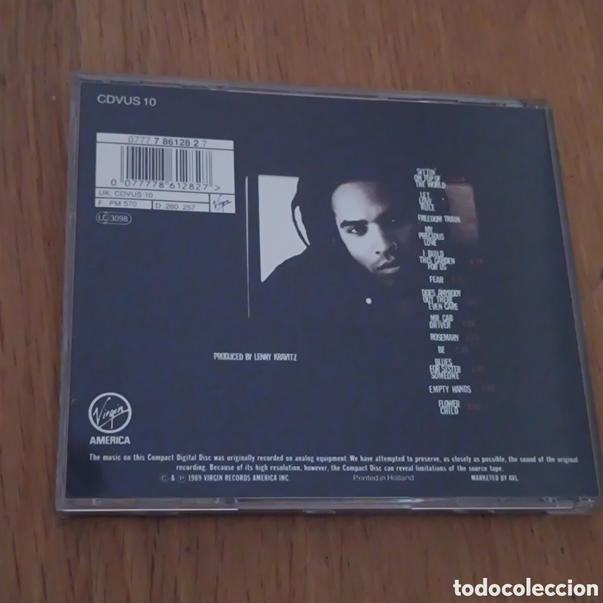 CDs de m&uacute;sica: Lenny Kravitz CD Let Love Rule - Foto 2