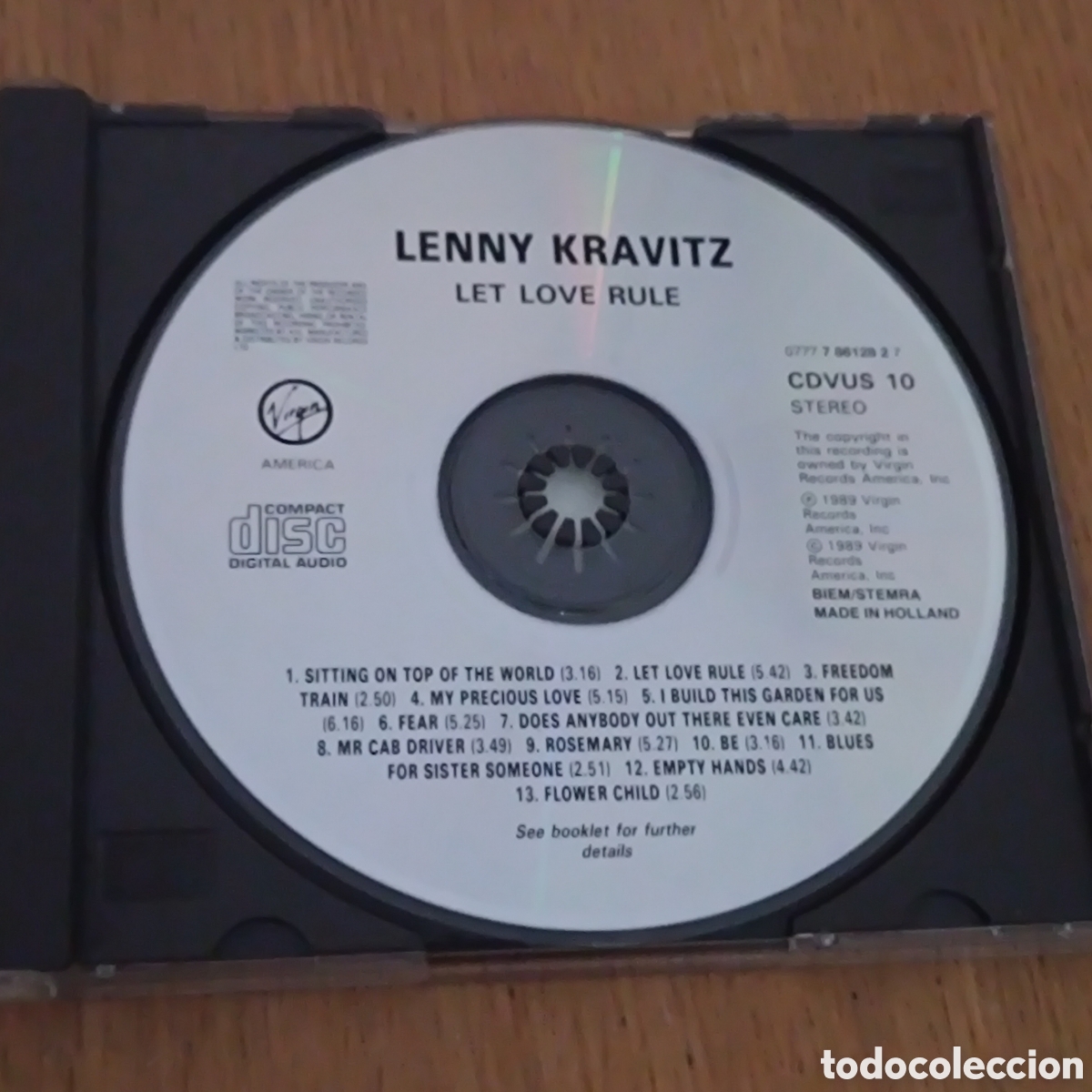 CDs de m&uacute;sica: Lenny Kravitz CD Let Love Rule - Foto 4