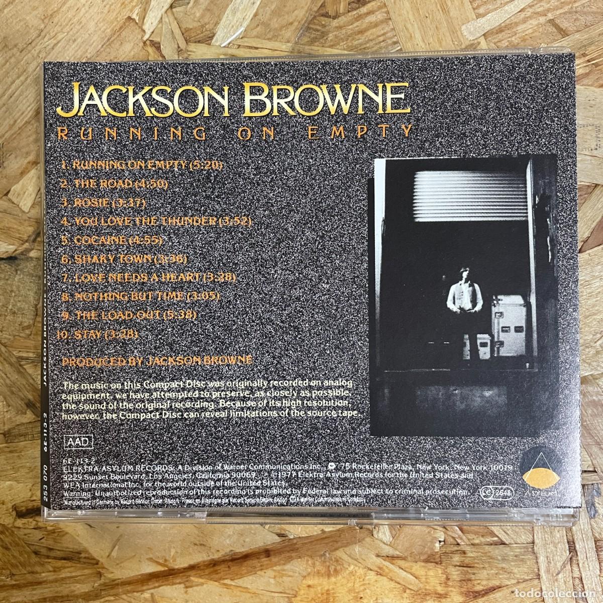 CDs de m&uacute;sica: CD - Jackson Browne &ndash; Running On Empty - Foto 2