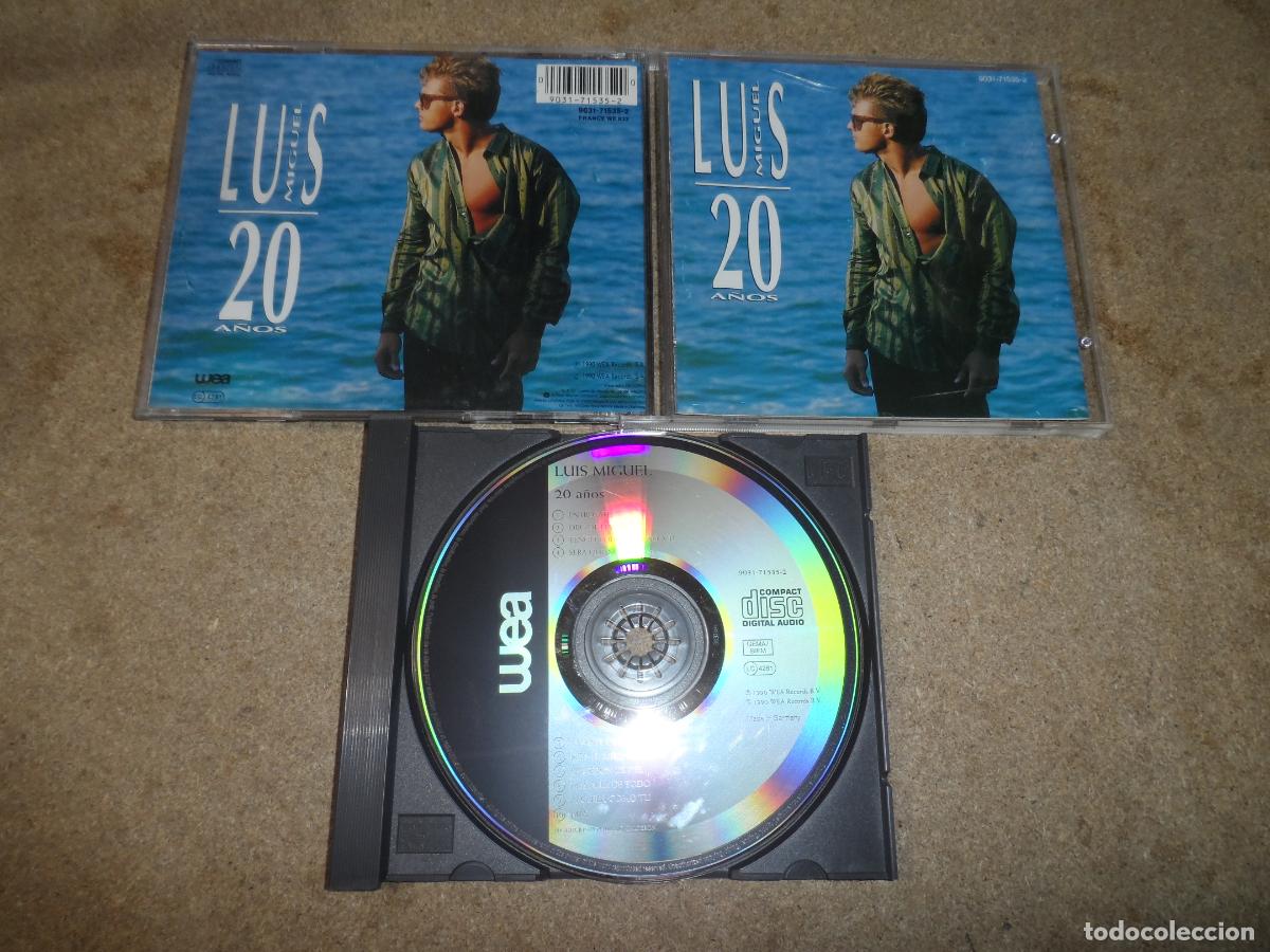 CDs de m&uacute;sica: Luis Miguel &lrm;&ndash; 20 A&ntilde;os - Foto 1