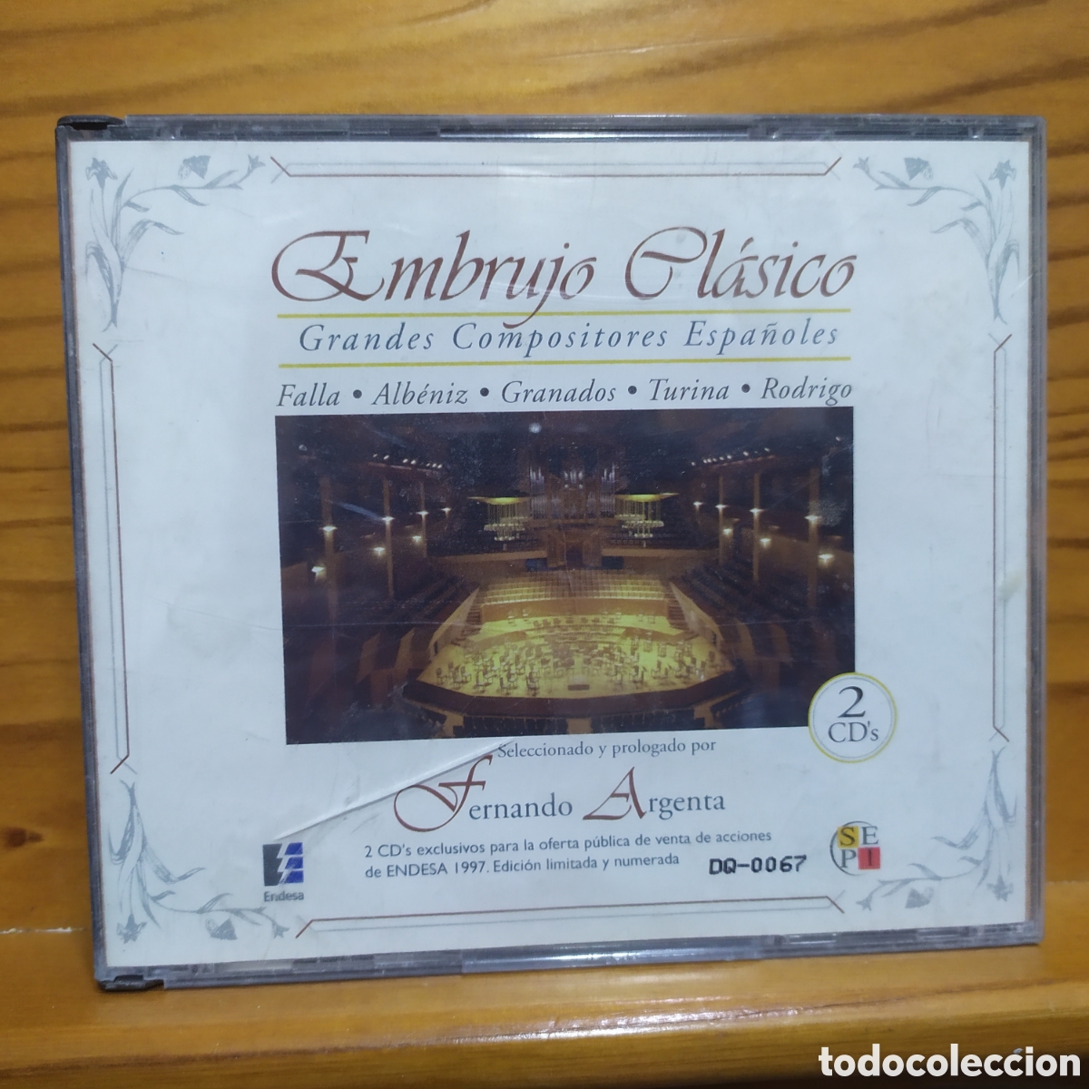 CDs de Musique: CD doble m&uacute;sica: Embrujo Cl&aacute;sico, grandes compositores espa&ntilde;oles - Endesa 1997