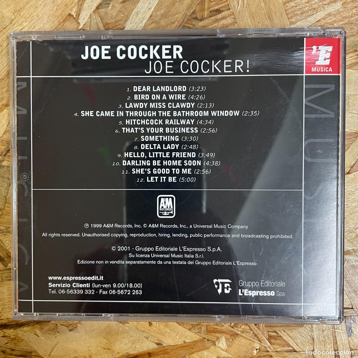 CDs de m&uacute;sica: CD - Joe Cocker &ndash; Joe Cocker! - Foto 2