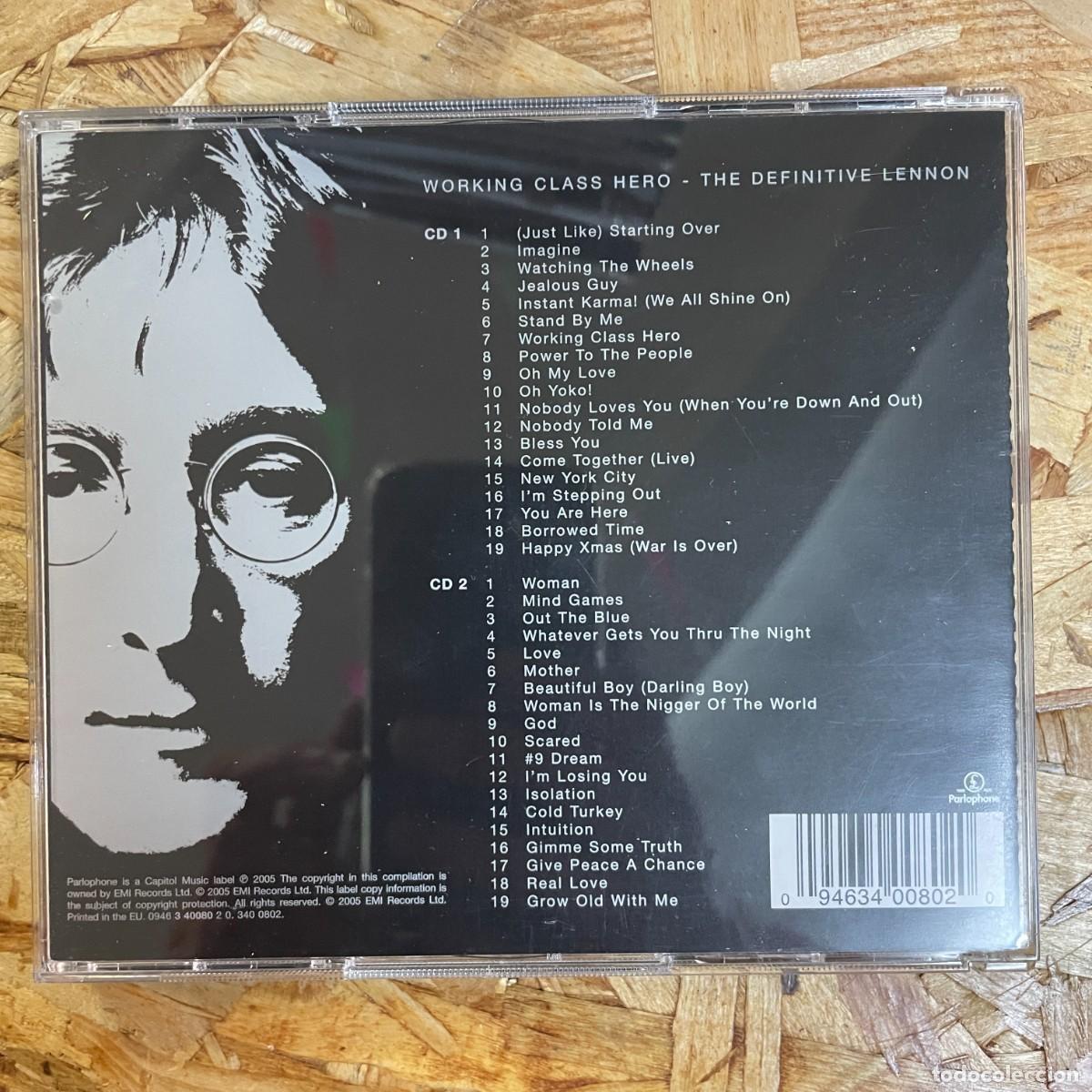 CDs de m&uacute;sica: CD - John Lennon &ndash; Working Class Hero - The Definitive Lennon - Foto 2