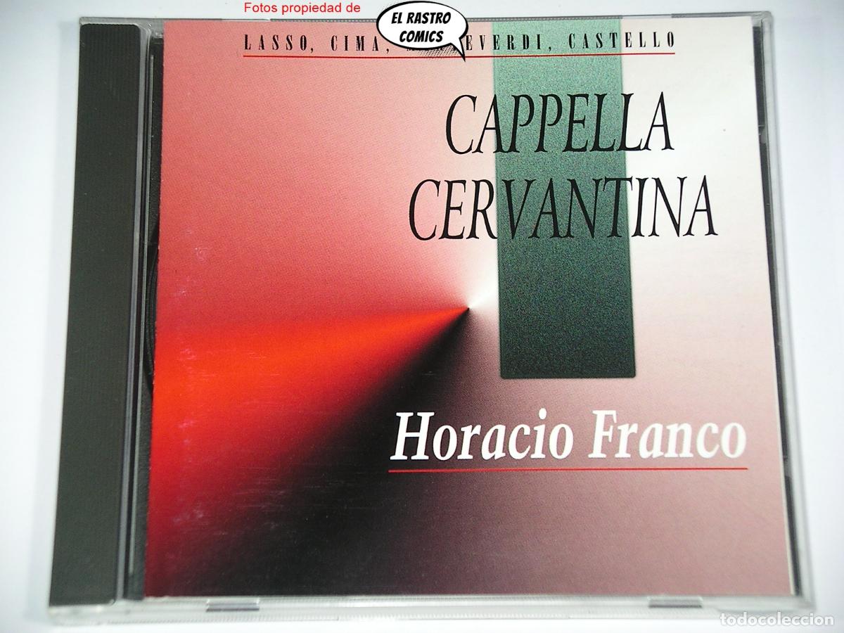 CD di Musica: Cappella Cervantina, Horacio Franco, CD Quindecim Recordings, M&eacute;xico 1994, muy buen estado