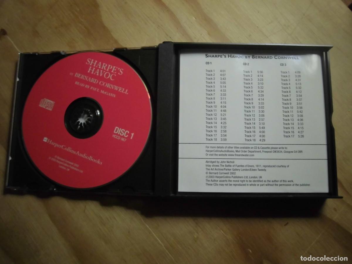 CDs de m&uacute;sica: TRIPLE CD SHARPES HAVOC BERNARD CORNWELL - Foto 3