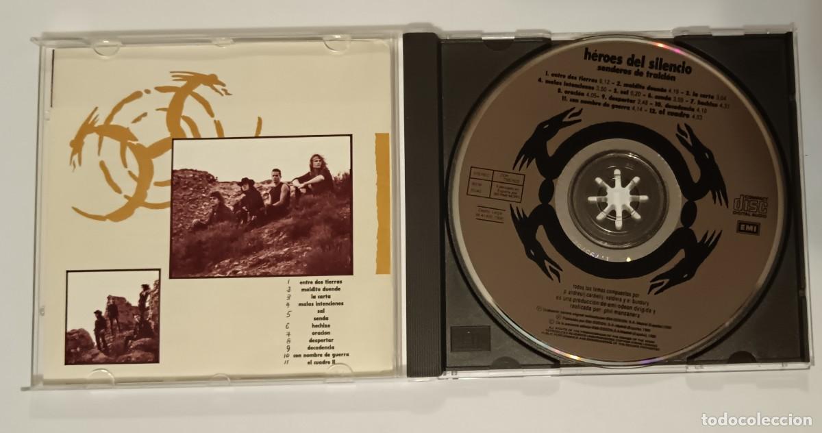 CDs de m&uacute;sica: Heroes del silencio-Senderos de traici&oacute;n-1990. - Foto 2
