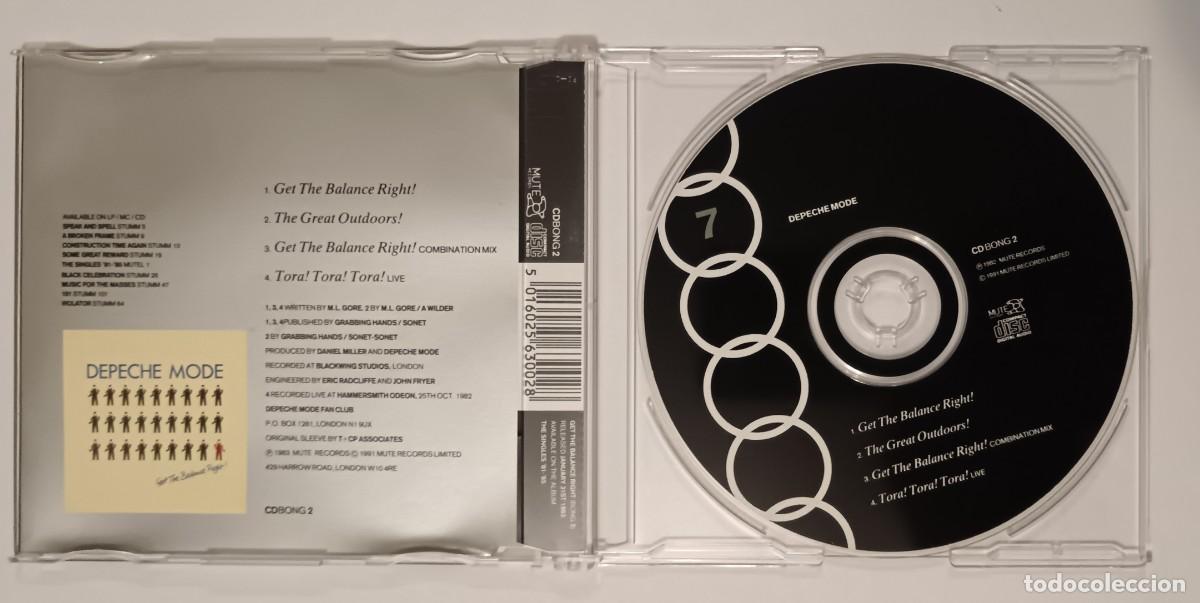 CDs de m&uacute;sica: Depeche Mode-Get the balance right - Foto 2