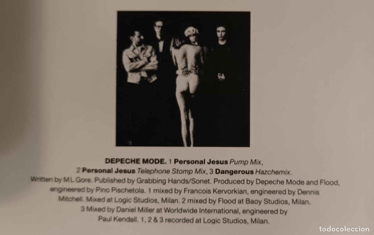 CDs de m&uacute;sica: Depeche Mode-Personal Jesus - Foto 3
