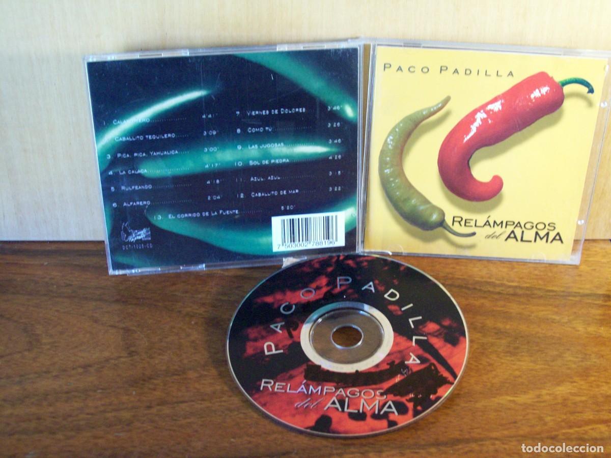CDs de m&uacute;sica: PACO PADILLA - RELAMPAGOS DEL ALMA - CD - Foto 1