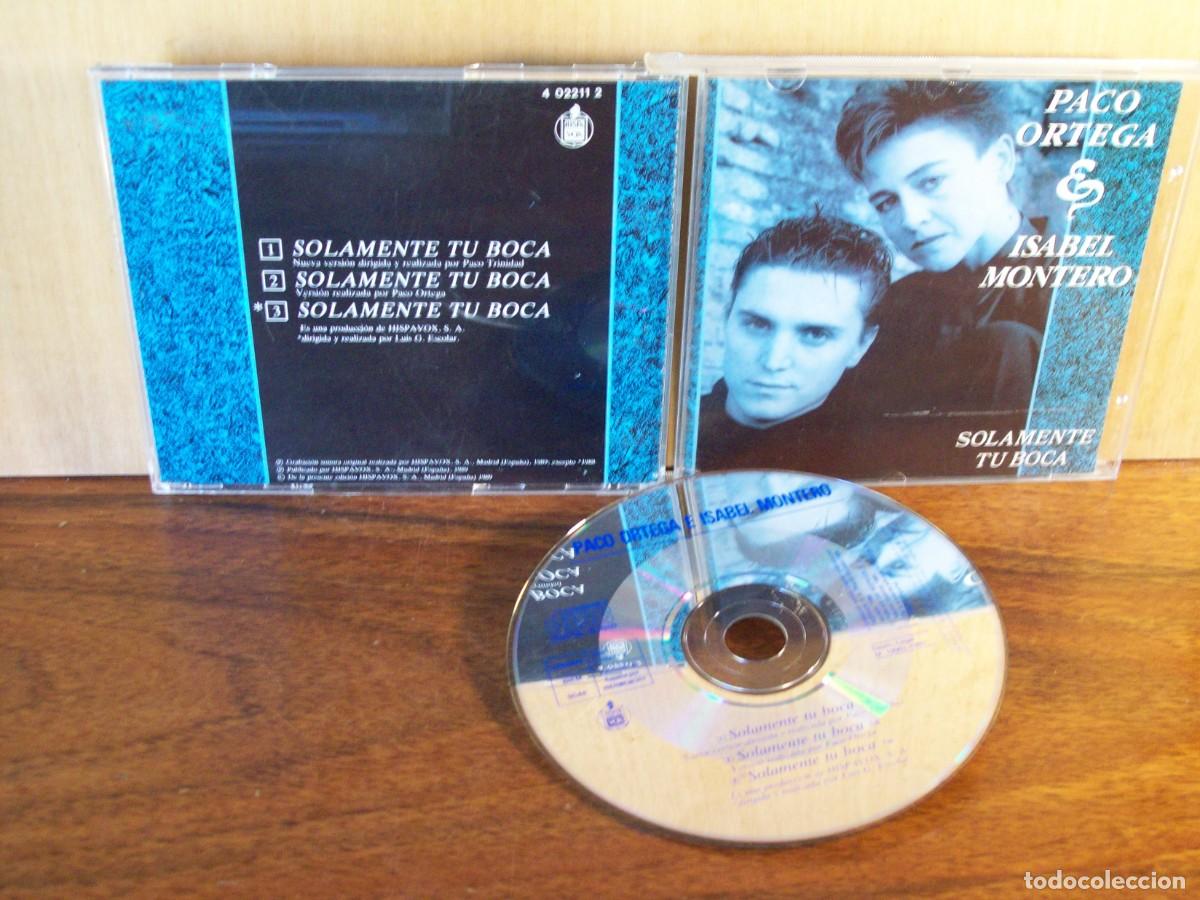 CDs de m&uacute;sica: PACO ORTEGA & ISABEL MONTERO - SOLAMENTE TU BOCA - CD - Foto 1