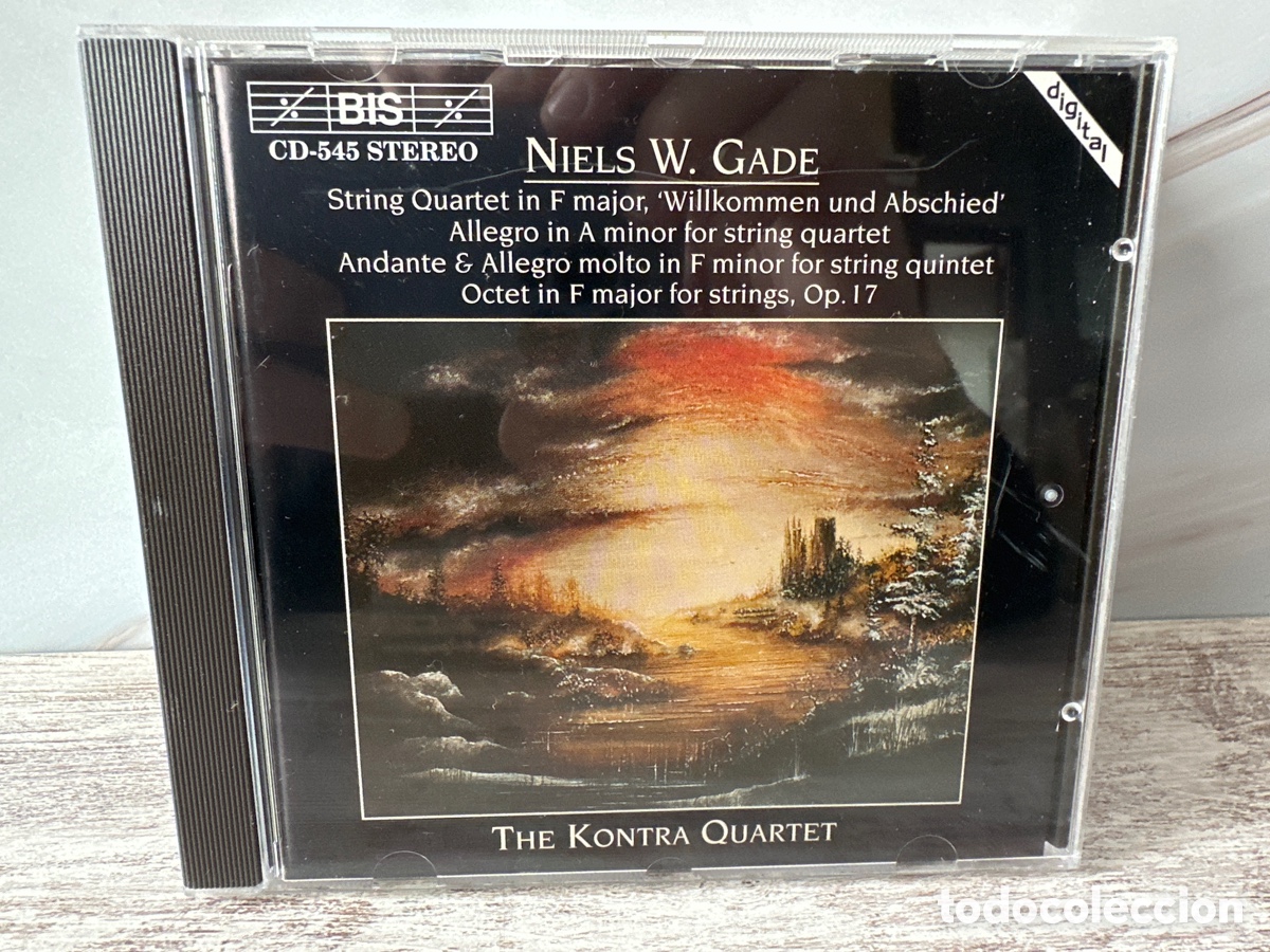 Musik-CDs: Gade - The Kontra Quartet - Chamber Music (CD)
