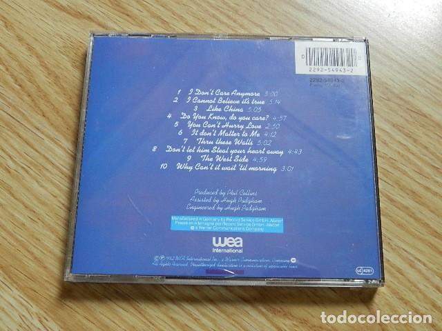 CDs de m&uacute;sica: CD PHIL COLLINS HELLO, I MUST BE GOING! a&ntilde;o 1982 GERMANY WEA - Foto 2