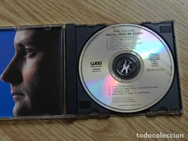 CDs de m&uacute;sica: CD PHIL COLLINS HELLO, I MUST BE GOING! a&ntilde;o 1982 GERMANY WEA - Foto 3