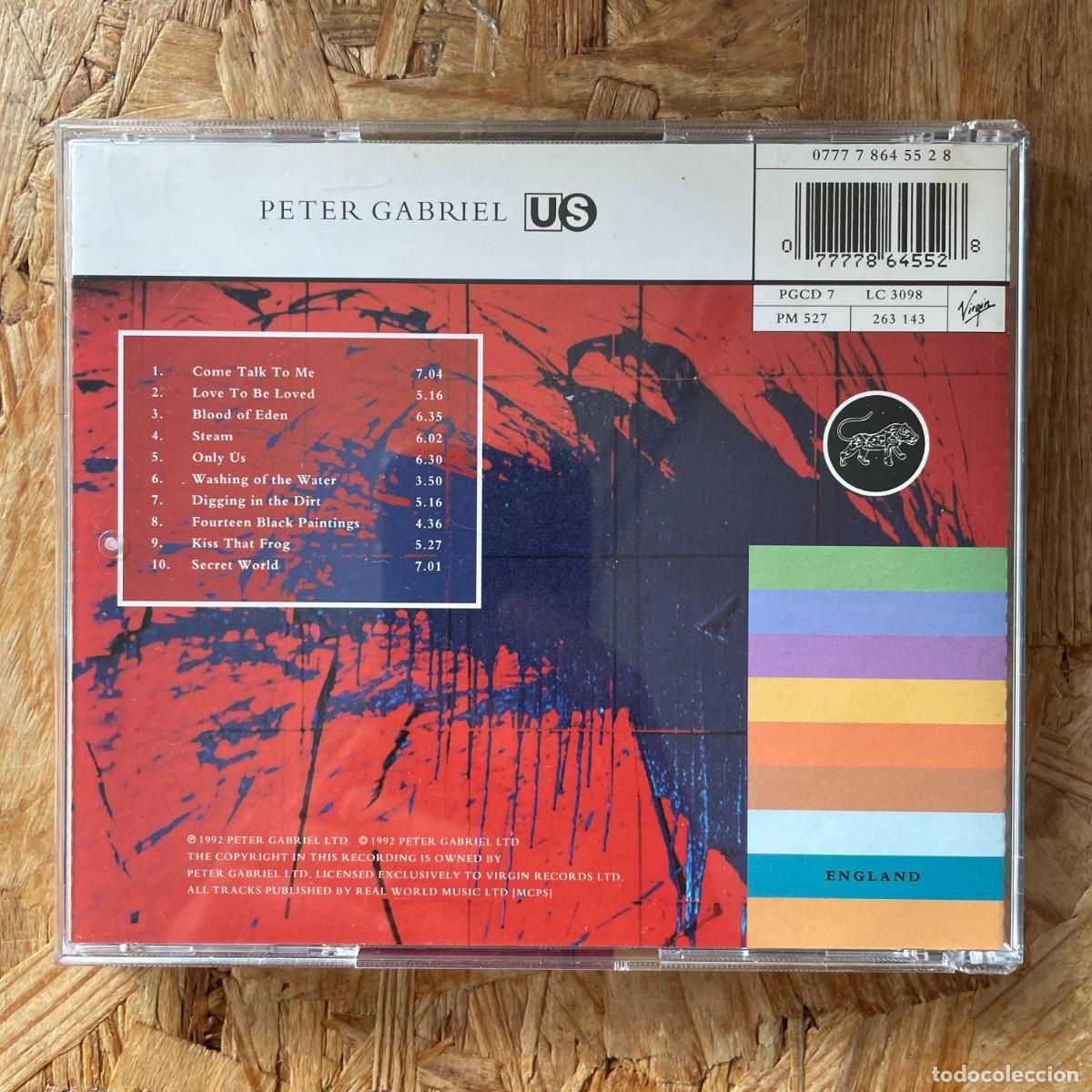CDs de m&uacute;sica: CD - Peter Gabriel &ndash; Us - Foto 2