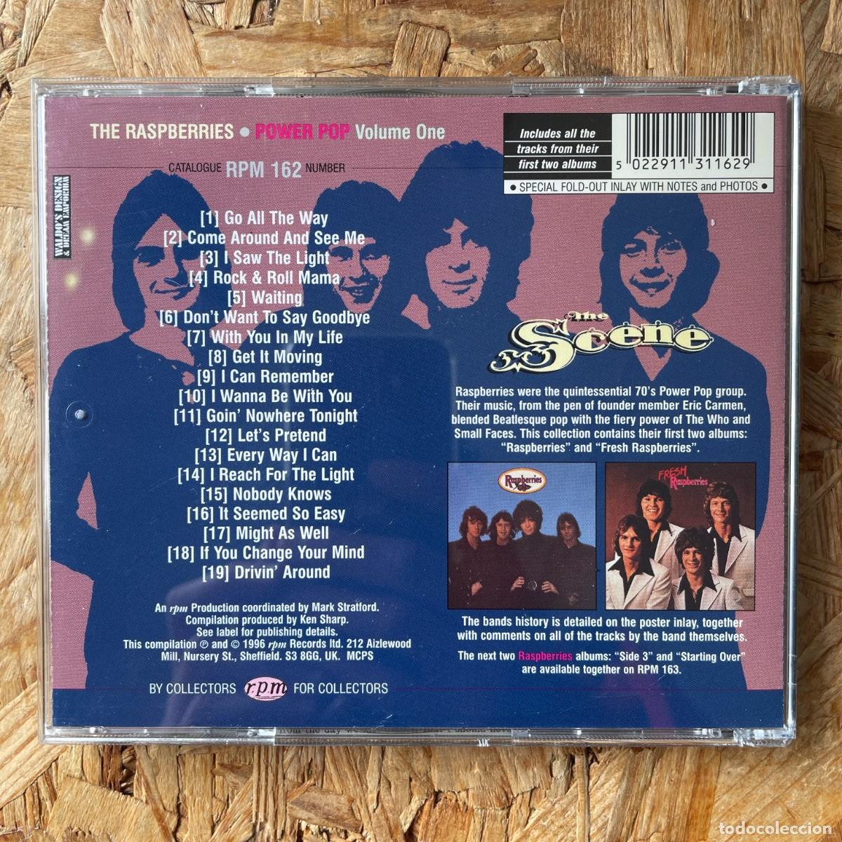 CDs de m&uacute;sica: CD - Raspberries &ndash; Power Pop Volume One - Foto 2