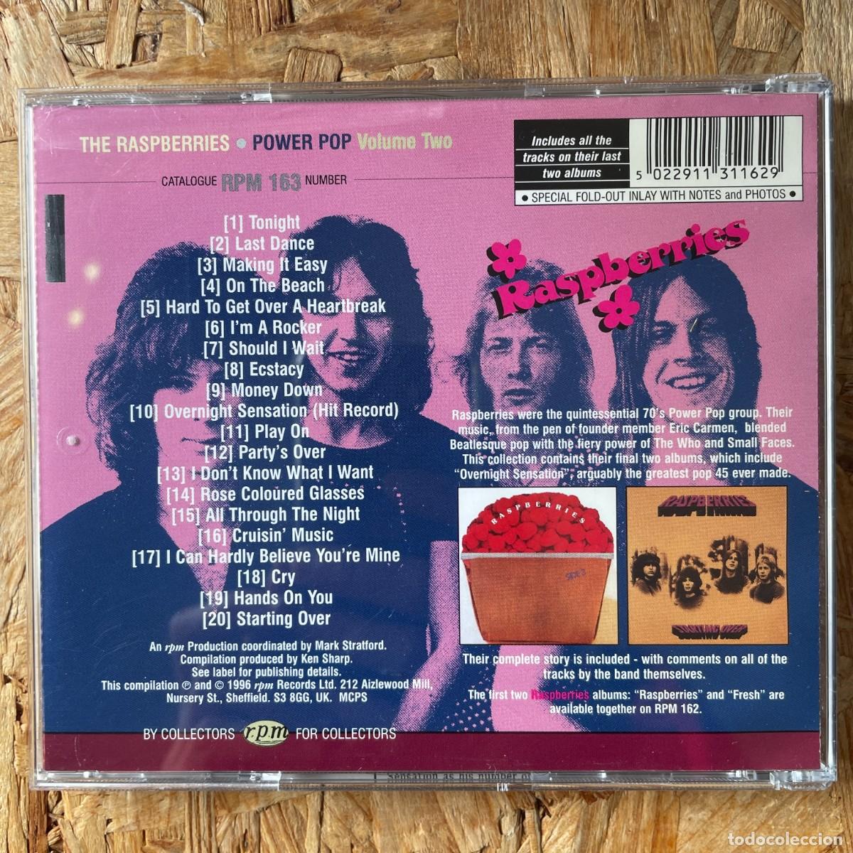 CDs de m&uacute;sica: CD - Raspberries &ndash; Power Pop Volume Two - Foto 2