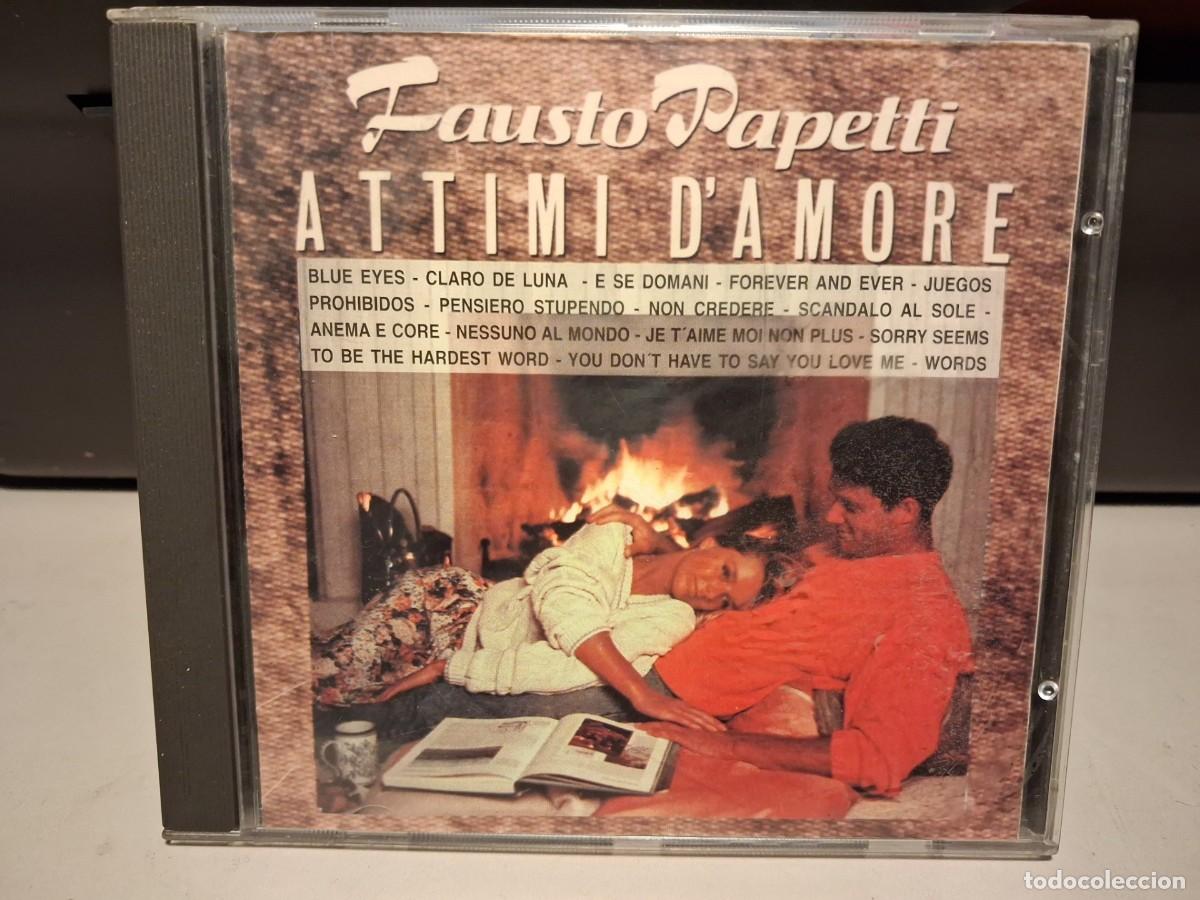 CDs de m&uacute;sica: CD FAUSTO PAPETTI : ATTIMI D&acute;AMORE - Foto 1