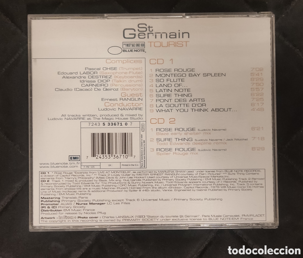 CDs de m&uacute;sica: St Germain&nbsp;&lrm;&ndash;&nbsp;Tourist - Foto 2