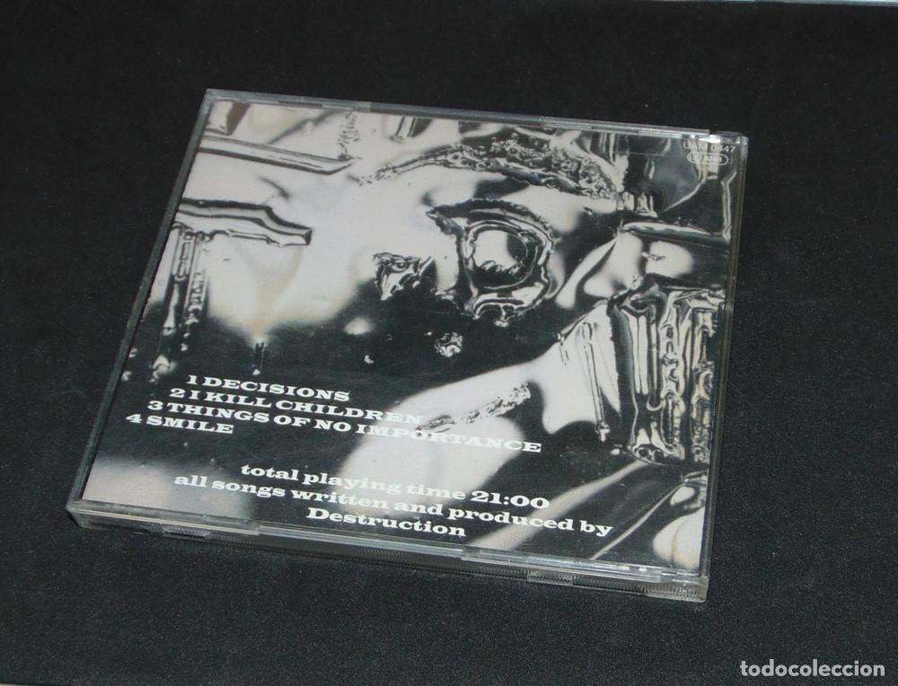 CDs de m&uacute;sica: DESTRUCTION &ndash; Destruction - CD EP REEDICION 1994 - Foto 3